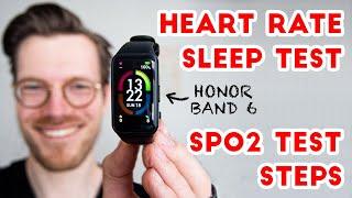 Honor Band 6 Complete Scientific Review: Sleep, SpO2, Heart Rate, Steps