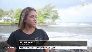 Trophées du sport: la surfeuse Aelan Vaast dans le sillage de son frère Kauli