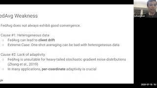 FLOW Seminar #9: Sashank Reddi (Google) Adaptive Federated Optimization