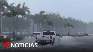 Estas son las impresionantes imágenes de las torrenciales lluvias en Florida | Noticias Telemundo