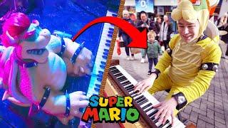 I Played SUPER MARIO Songs on Piano in Public!