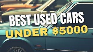 5 Best Reliable Cars Under $5000 in 2024 First Car to Buy