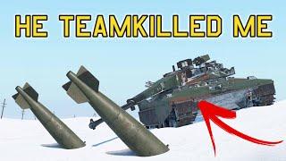 I PLAYED WITH A TEAMKILLER - War Thunder - OddBawZ