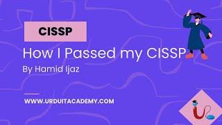 Hamid Ijaz's Success Story: How URDU IT Academy Helped Him Ace the CISSP Exam! 