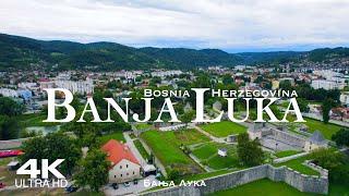 BANJA LUKA  Drone Aerial 4K | Бања Лука Mostar Bosnia & Herzegovina Босна