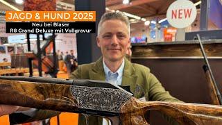 Jagd & Hund 2025: Neu bei Blaser – R8 Grand Deluxe mit Vollgravur.