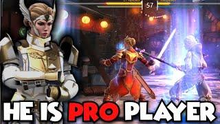 I got Defeated by a Pro Player  in Shadow Fight 4: Arena || Shadow Fight 4 || Shadow Fight Arena