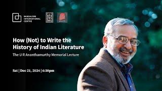 How (Not) to Write the History of Indian Literature