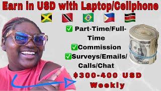 Work From Home Jobs in Jamaica | The Caribbean || International || PAY INCLUDED $$$