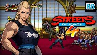 2020 [60fps] PC Streets of Rage 4 Estel Mania+ No death ALL