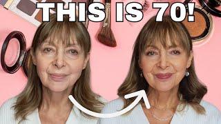 Minimalist Makeup at 70 | Mature Skin Makeup Tutorial