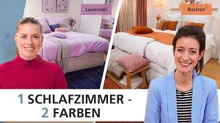 1 Schlafzimmer - 2 Farben | Deko 1x1 | INTERIYEAH!