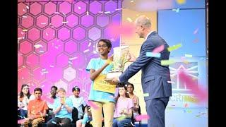 2024 Scripps National Spelling Bee Winning Moment