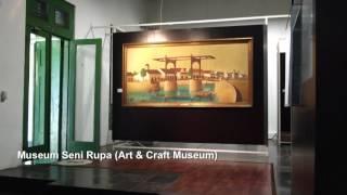 Travel in Indonesia - Jakarta Part 6 Museum Seni Rupa (Art & Craft Museum)