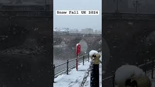 Snow Fall 2024 Worcester UK