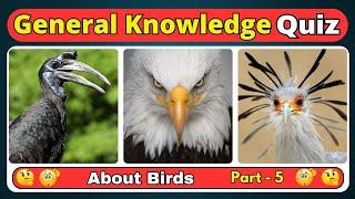 10 General Knowledge Quizzes About Birds - Part 5 | Quiz Questions | Bird Facts | Helian GK Quiz