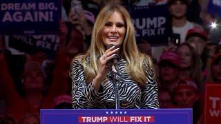 Melania Trump full speech at rally in Madison Square Garden (Oct. 27, 2024)