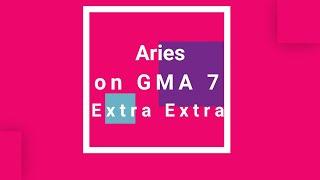 Warning! Not Computer Related Video | Aries On GMA 7 Extra Extra | Libre Lang Ang Mangarap