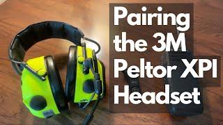 How to Pair the 3M Peltor Protac XPI Headset to a Two-Way Radio