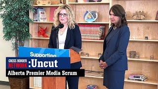 UNCUT: Premier Danielle Smith Media Scrum