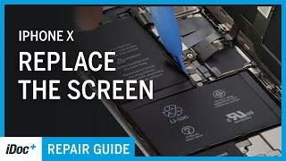 iPhone X – Screen replacement [repair guide including reassembly]