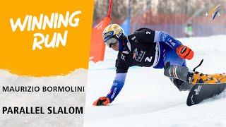 Bormolini edges Karl in Mylin PSL | FIS Snowboard World Cu 24-25