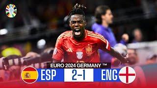 Spain vs England 2-1 - All Goals & Highlights - Euro 2024