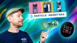 Raspberry Pi Pico 2 W Released, Particle Holiday Sale, Seedstudio Round Display and more!