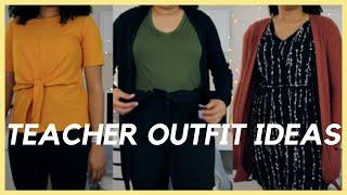 SUBSTITUTE TEACHER OUTFIT IDEAS | Affordable Women’s Work Outfits