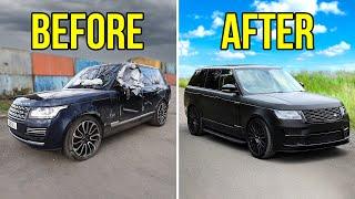 FULL BUILD - REBUILDING A CRASH DAMAGED RANGE ROVER