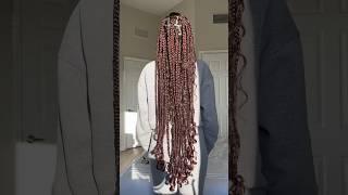 DIY: Large Knotless Braids #knotlessbraids #protectivestyles #bohobraids #braidstyles #diybraids