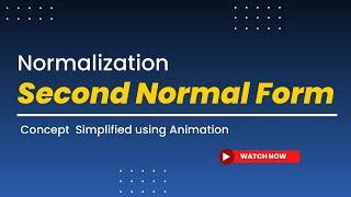 Second Normal Form (2NF) | Normalization | DBMS