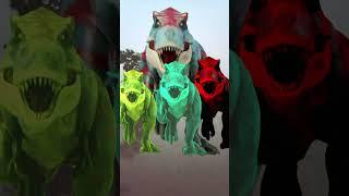 T-Rex Chase dinosaur part-352 #dinosaur #jurassicworld #shorts