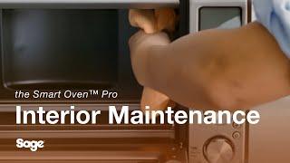 the Smart Oven™ Pro | Learn how to clean the interior of the oven | Sage Appliance UK