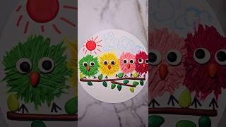 Рисунок вилкой #дети #родители #мама #развитие #творчество #рисунок #детииродители #скоролето