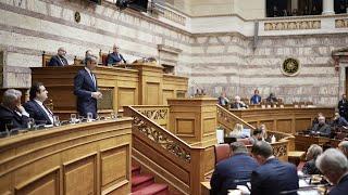 Τοποθέτηση του Πρωθυπουργού Κυριάκου Μητσοτάκη στη Βουλή