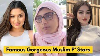Famous Gorgeous Muslim Prnstars of 2024 || Top Gorgeous P*stars