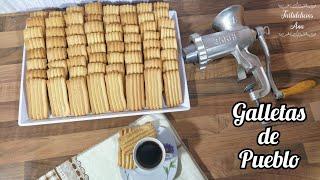 GALLETAS de PUEBLO EXTREMEÑAS, con la RECETA ANTIGUA de mi ABUELA 