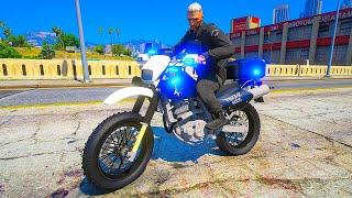 Dirt Bike Cop Chases Bikers | GTA 5 RP