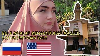 Bule Mualaf Amerika Mengunjungi Masjid Untuk Pertama Kali | A Revert First Time Visiting A Mosque