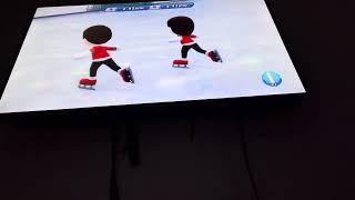 Mario & Sonic at the Sochi 2014 Olympic Winter Games - The Evil Miis Fail in Figure Skating Pairs