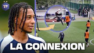 La CONNEXION MBAPPÉ / OLISE choque tout le monde à l'entraînement des Bleus  - La Quotidienne #1587