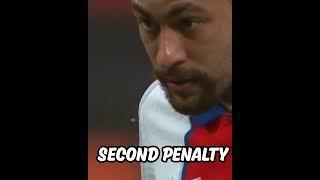 Neymar's penalty shoot is not easy