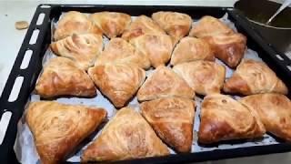 Samsa BöreğiNefis El Açması Kıymalı Börek/Börek nasıl yapılır/Mutfakta Eltiler