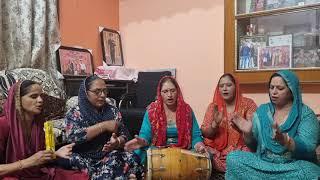 #bhajan बोल चुन्निये नी केडा कर्म कमाया है तांईयों शेरांवाली ने सिर ते सजाया है #navratri #kirtan