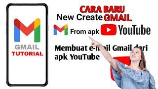 NEW CREATE || MEMBUAT E MAIL GMAIL LEWAT APLIKASI YOUTUBE #tutorial #gmail #email #youtube #tranding