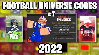 ALL *NEW* CODE!? Roblox Football Universe 2022 (Roblox) (#7)