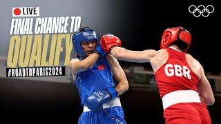  LIVE | Boxing Olympic Qualifier   | #RoadToParis2024