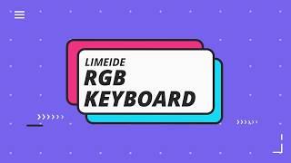 Limeide RGB Keyboard.