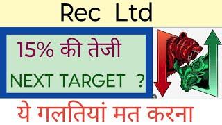 REC LTD SHARE NEWS | STOCK ANALYSIS \ LATEST NEWS | STOCK ANALYSIS #recsharenews #nifty50